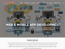 Tablet Screenshot of flyingstars.co